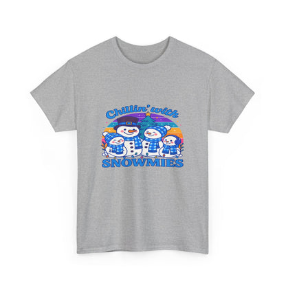 Snowman Family Tee - Chillin with my SNOWMIES