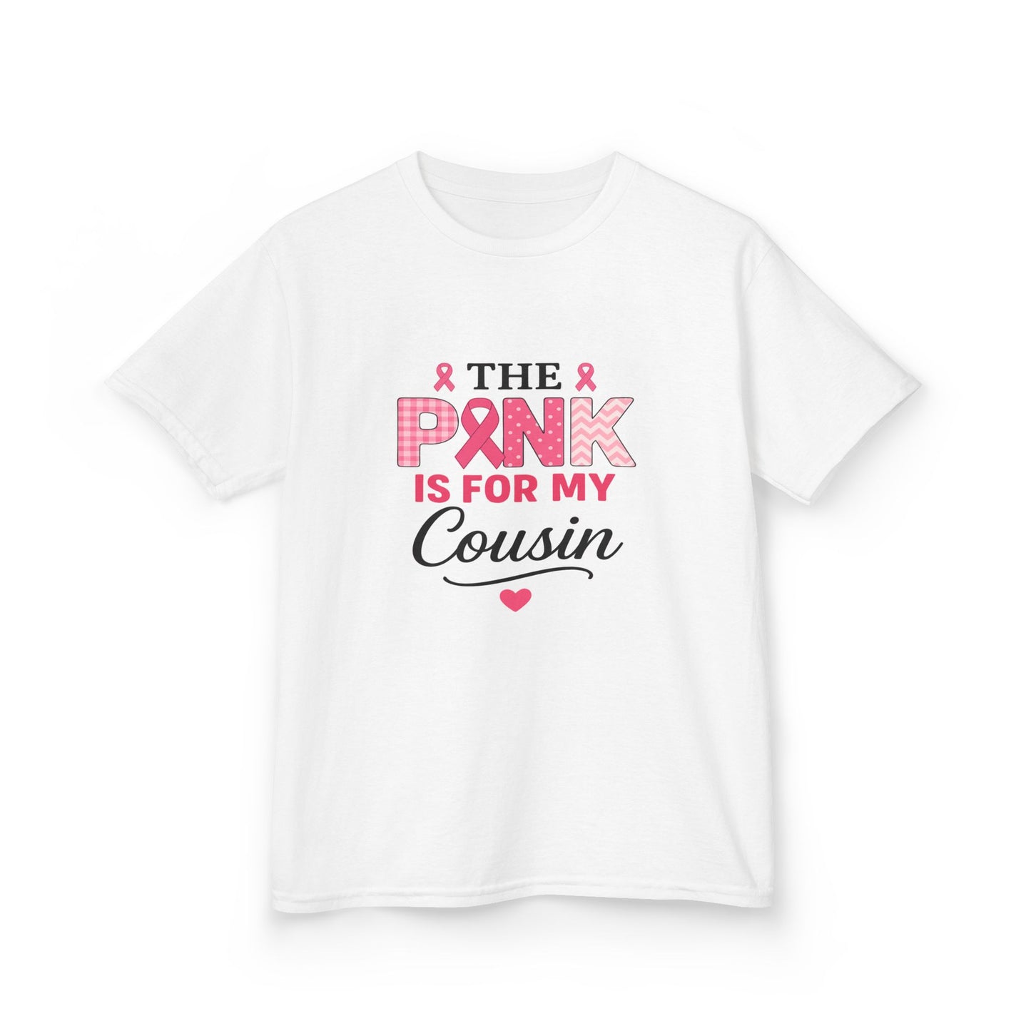Pink Ribbon Cousin Tee - Breast Cancer Awareness