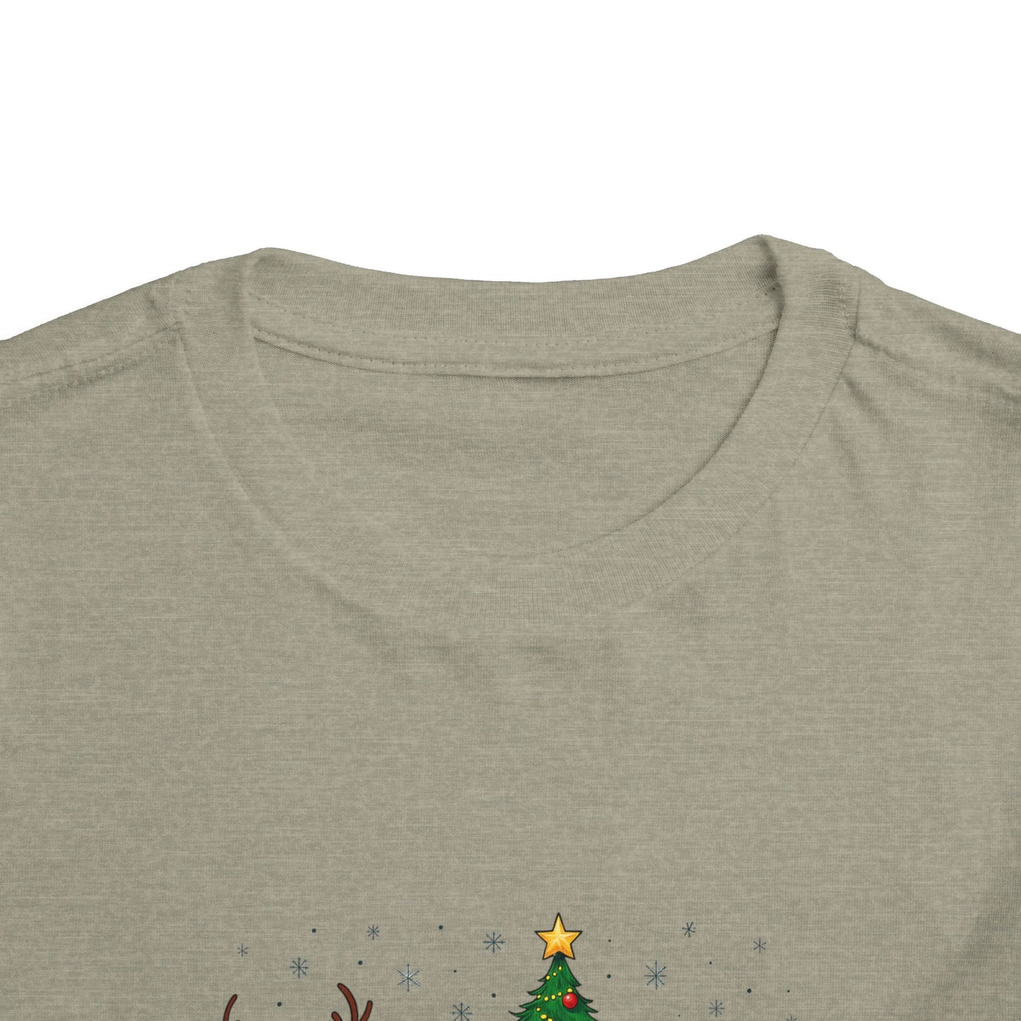 Christmas Basics Toddler Tee - Festive Holiday Fun
