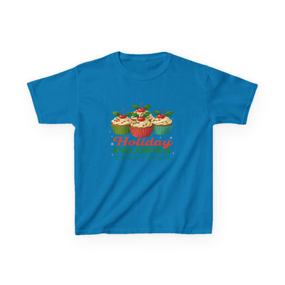 Holiday Calories Don't Count Dino Cupcake Tee