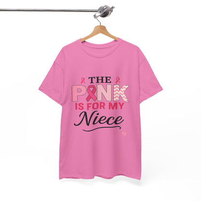 Pink Ribbon Niece Tee - Breast Cancer Awareness