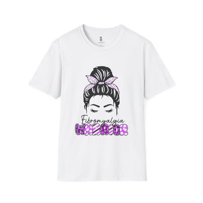 Fibromyalgia Awareness T-Shirt, Softstyle Tee, Gift for Chronic Illness, Comfortable Everyday Wear, Support Awareness Apparel