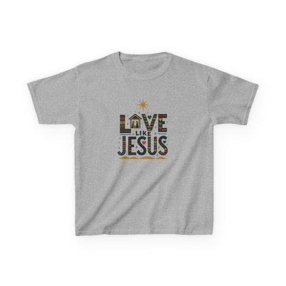 Live Like Jesus Christmas Dinosaur Tee