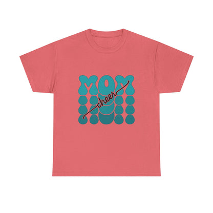 MOM Cheer – Turquoise Spirit Tee