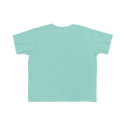 Toddler's Good Vibes Tee - Bright Jersey T-Shirt for Kids, Fun Summer Wear, Gift for Birthdays, Playdates, Rainbow Theme