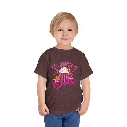 St. Nick's Coffee Club Toddler Christmas Tee