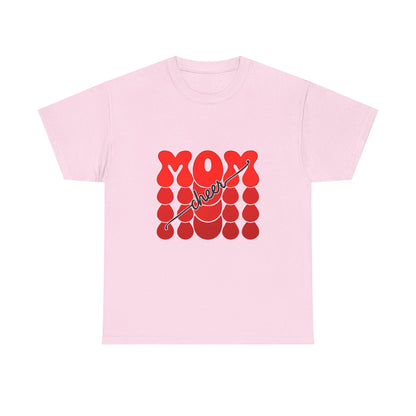 Retro Mom Cheer Tee – Bold Support & Spirit Shirt
