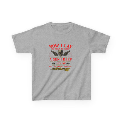 Now I Lay Me Down to Sleep - Dinosaur Skull Tee
