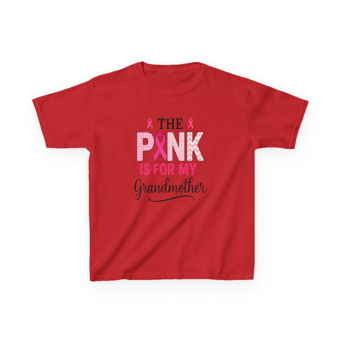 Pink is for My Grandmother Dinosaur Christmas Tee