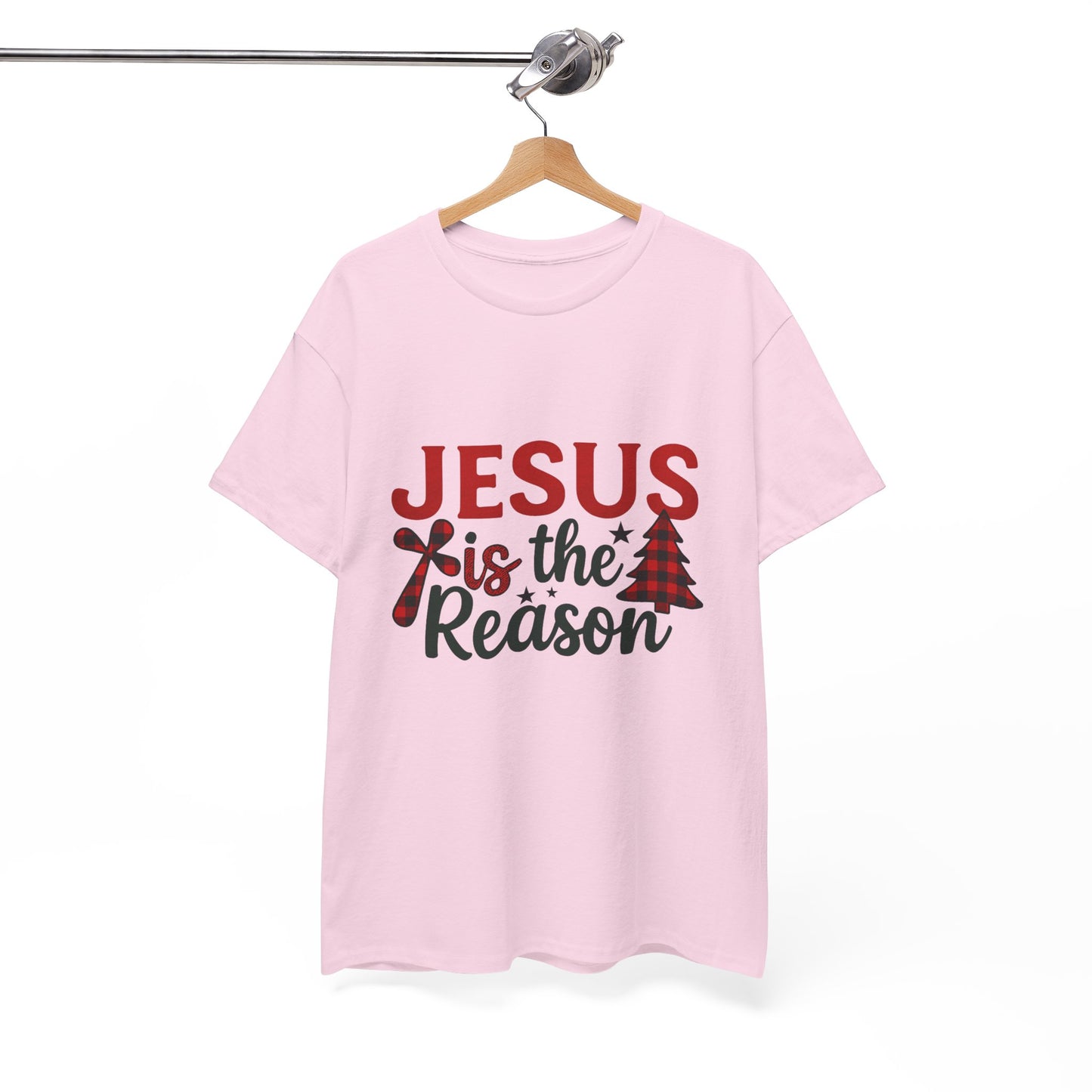Jesus is the Reason Christmas Tee - Faith-Based Holiday Gift