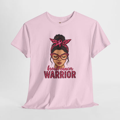 Breast Cancer Warrior Tee, Inspirational T-Shirt for Survivors, Supportive Gift for Cancer Awareness Events, Unisex Cotton Top, [...]