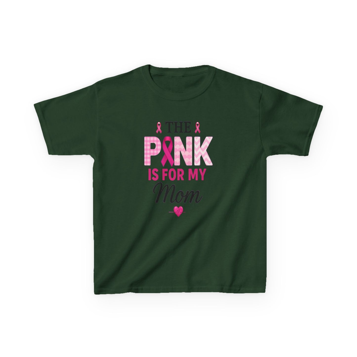 Pink is for Mom: Breast Cancer Awareness Christmas Tee
