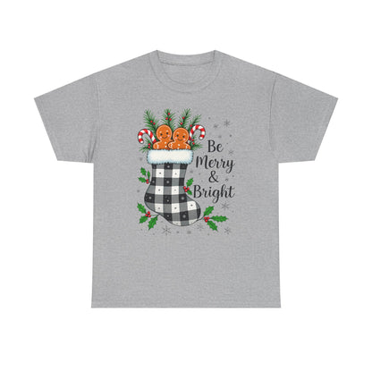 Merry & Bright  Stocking Tee