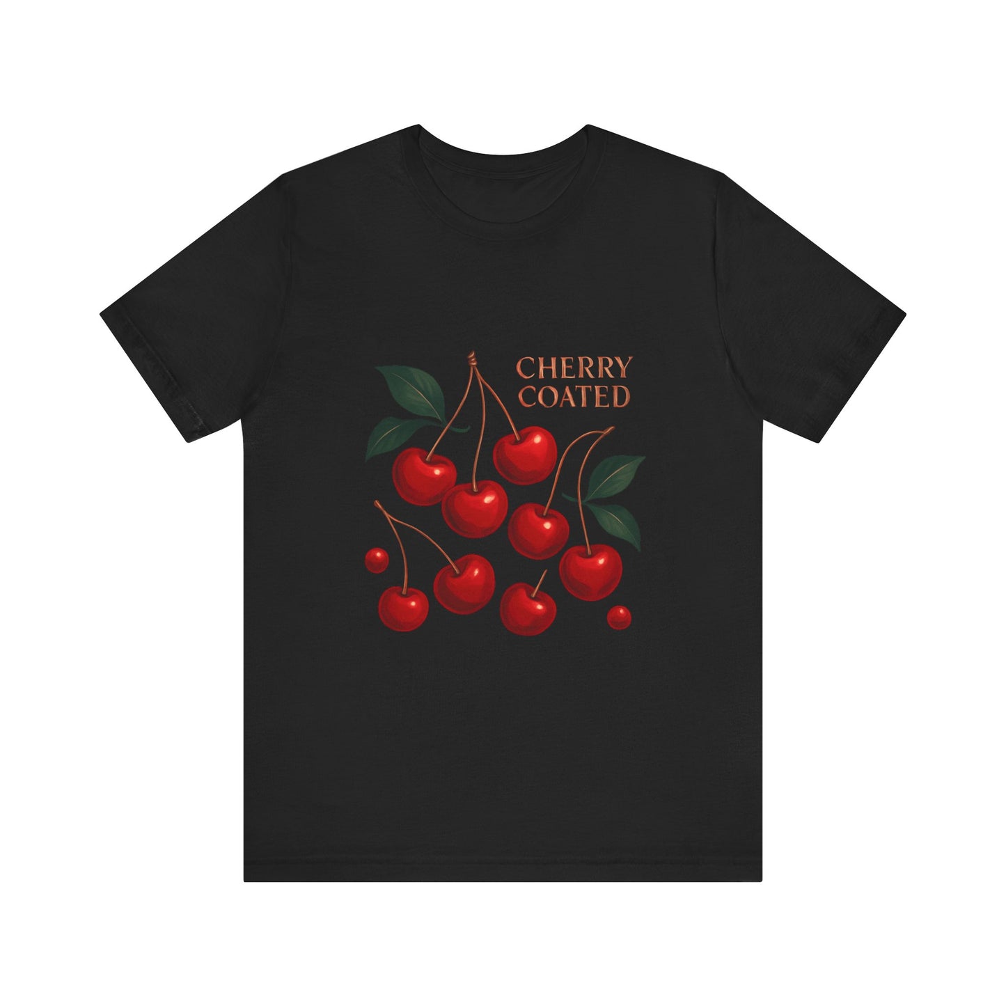 Cherry Coated Tee — Vintage Cherry Graphic T-Shirt