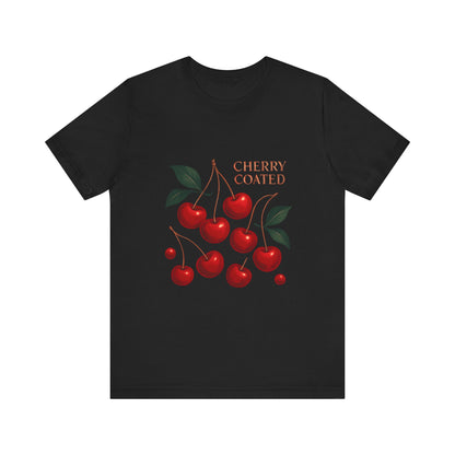 Cherry Coated Tee — Vintage Cherry Graphic T-Shirt