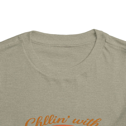 Chillin' With Snowmies Toddler Christmas Tee