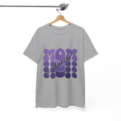 MOM Dance – Purple Letter Stage Spirit Tee