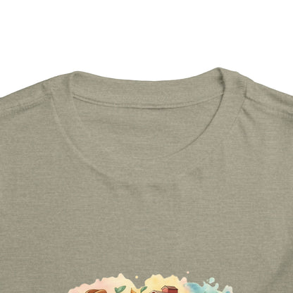 Toddler Tee Tennessee Watercolor Illustration