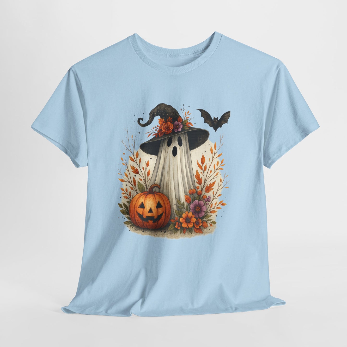 Whimsical Ghost Halloween Tee