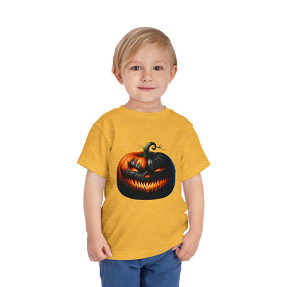 Spooky Jack-o'-Lantern Toddler Halloween Tee
