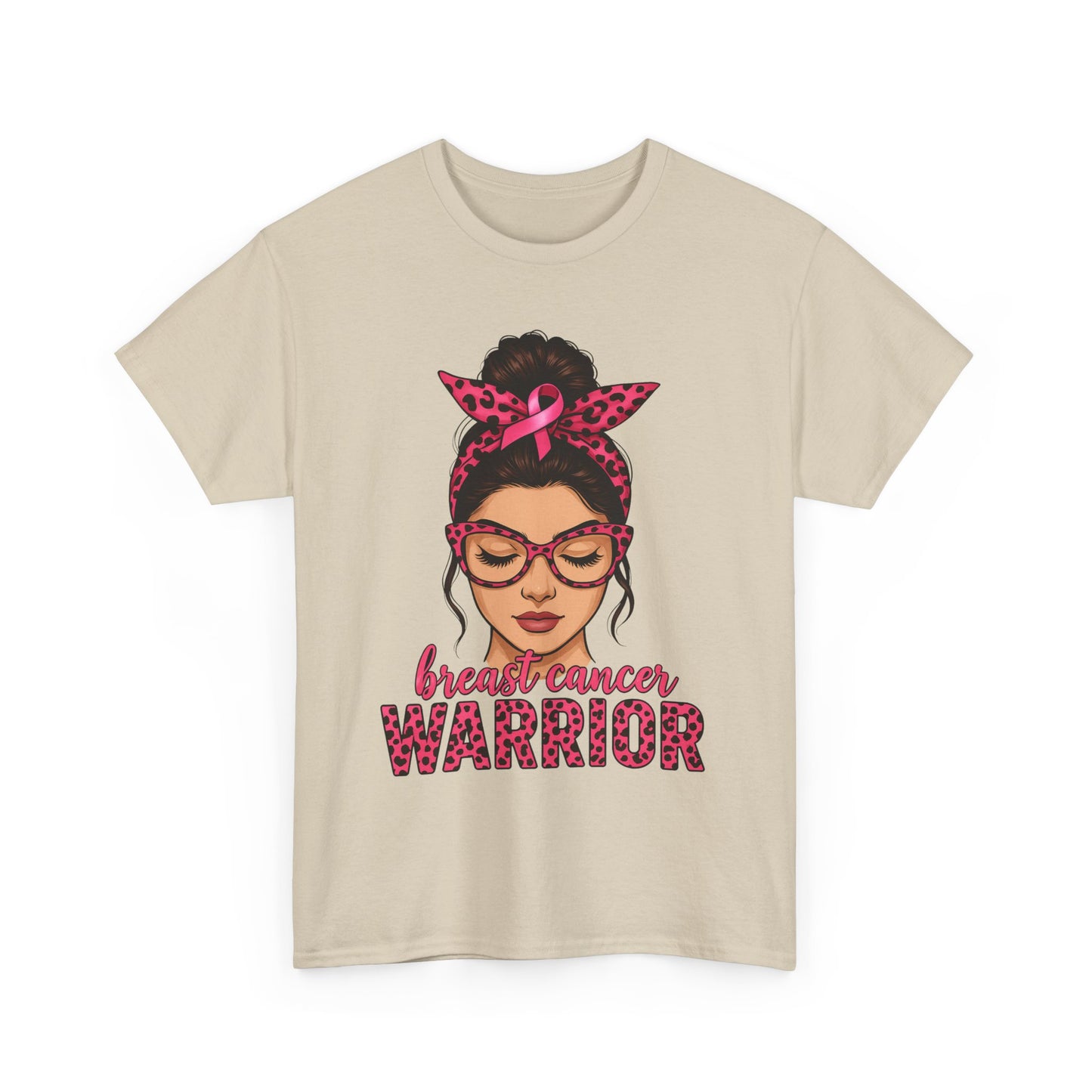 Breast Cancer Warrior Tee - Pink Ribbon Support