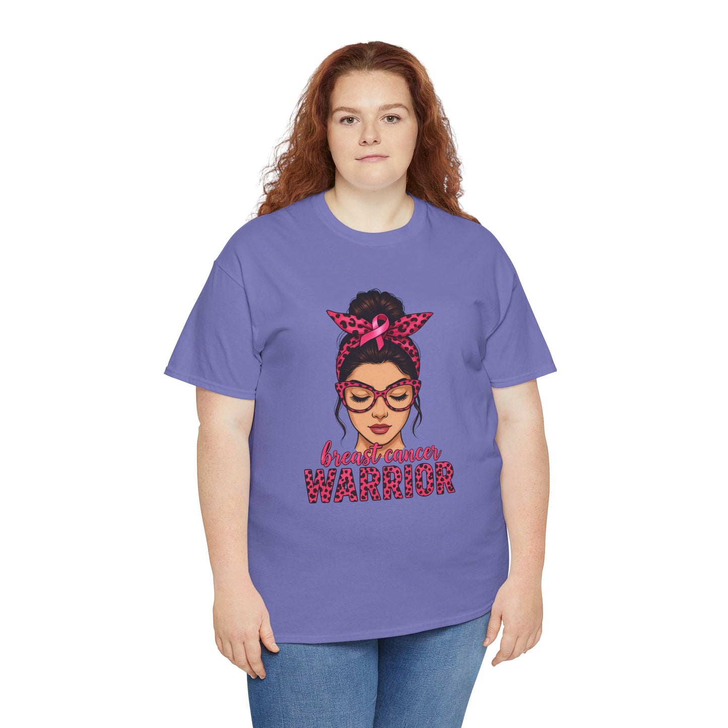Breast Cancer Warrior Tee, Inspirational T-Shirt for Survivors, Supportive Gift for Cancer Awareness Events, Unisex Cotton Top, [...]