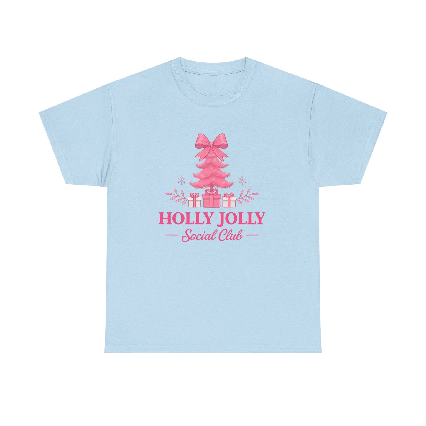 Holly Jolly Pink Tree Tee