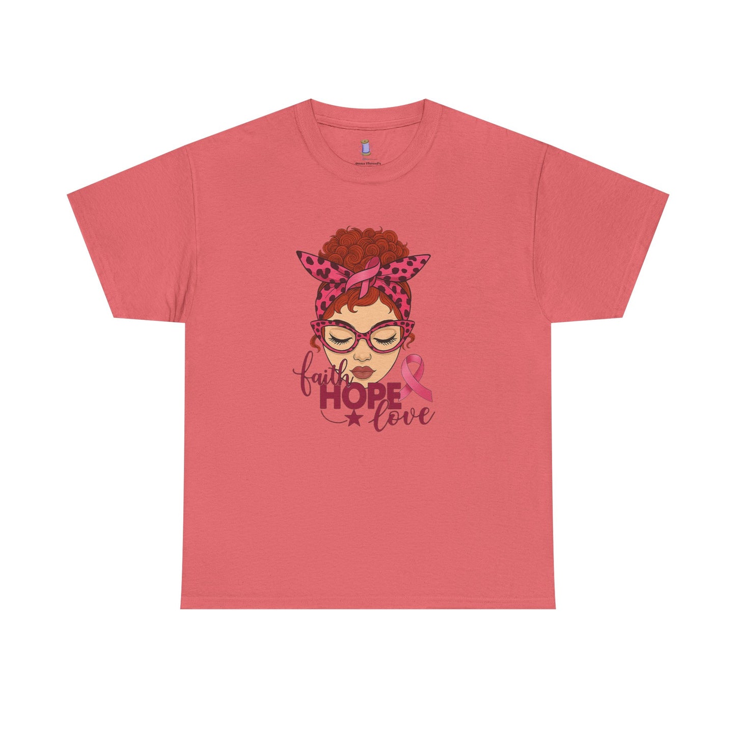 Empowering Cancer Awareness Tee, Hope Love Pink Ribbon Shirt, Inspirational Unisex Tee, Gifts for Breast Cancer Awareness, Supportive [...]