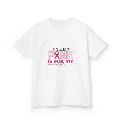 Pink Ribbon Mom Dinosaur Tee - Breast Cancer Awareness