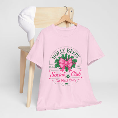 Holly Berry Social Club Tee