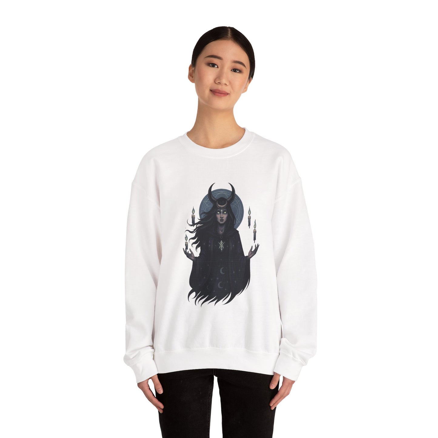 Mystic Witch Crewneck - Gothic Halloween Sweatshirt