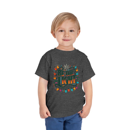 Christmas Toddler Tee - BE THE LIGHT, Matthew 5:14