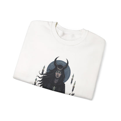 Mystic Witch Crewneck - Gothic Halloween Sweatshirt