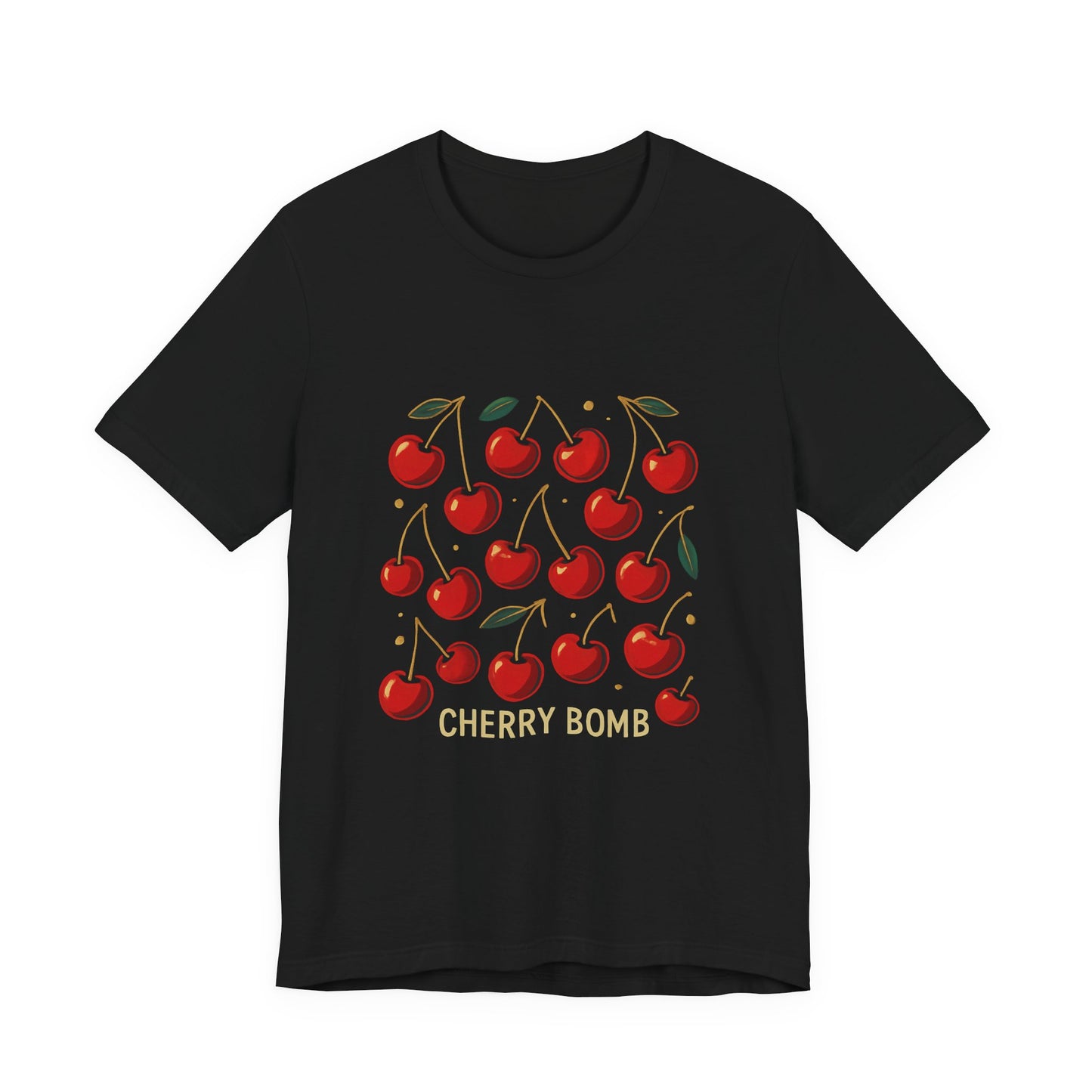 Cherry Bomb Tee — Cute Retro Cherries Graphic T-Shirt