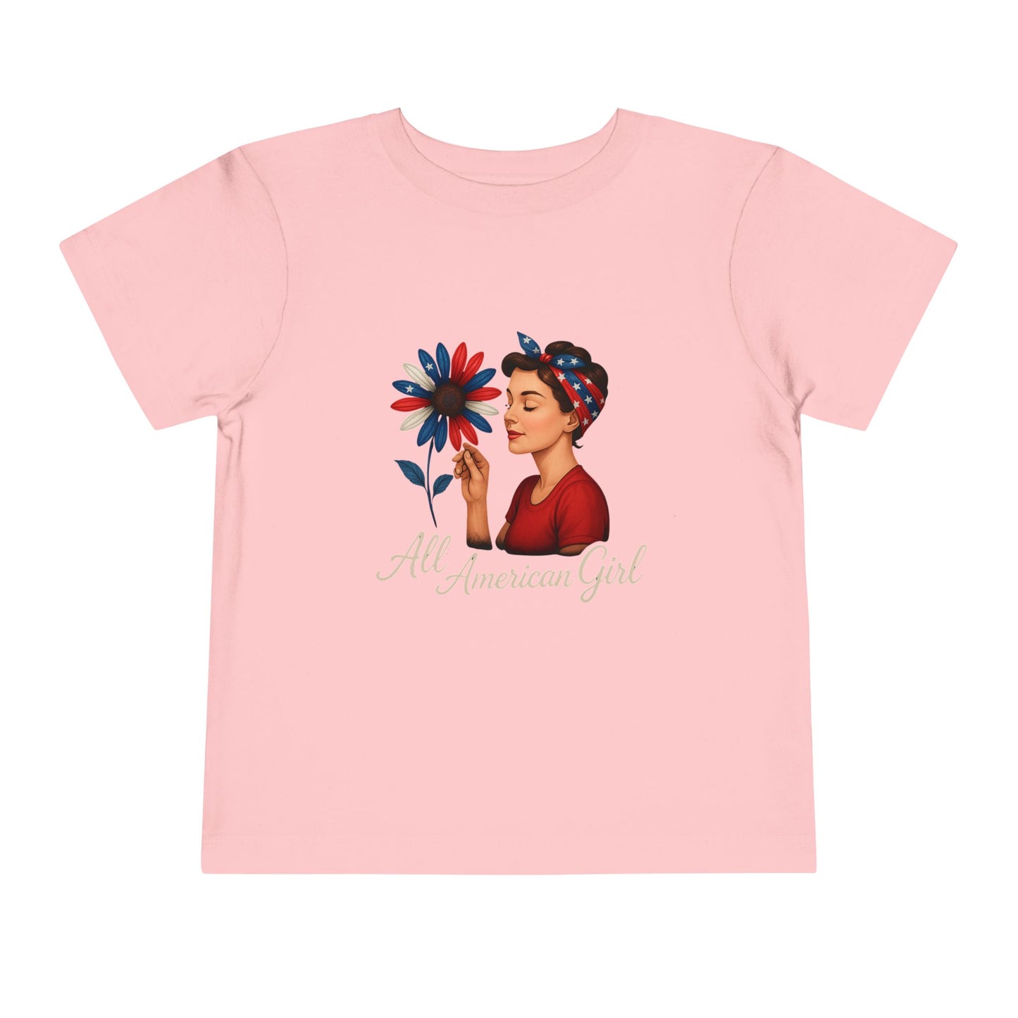 All American Girl Toddler Tee