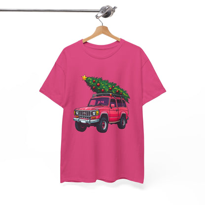 Pink SUV Christmas Tree Tee