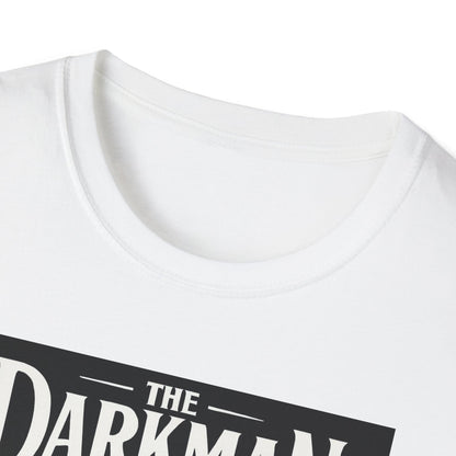 Darkman Graphic T-Shirt, Unisex Softstyle Tee, Edgy Apparel, Casual Wear, Halloween Costume, Gift for Him/Her