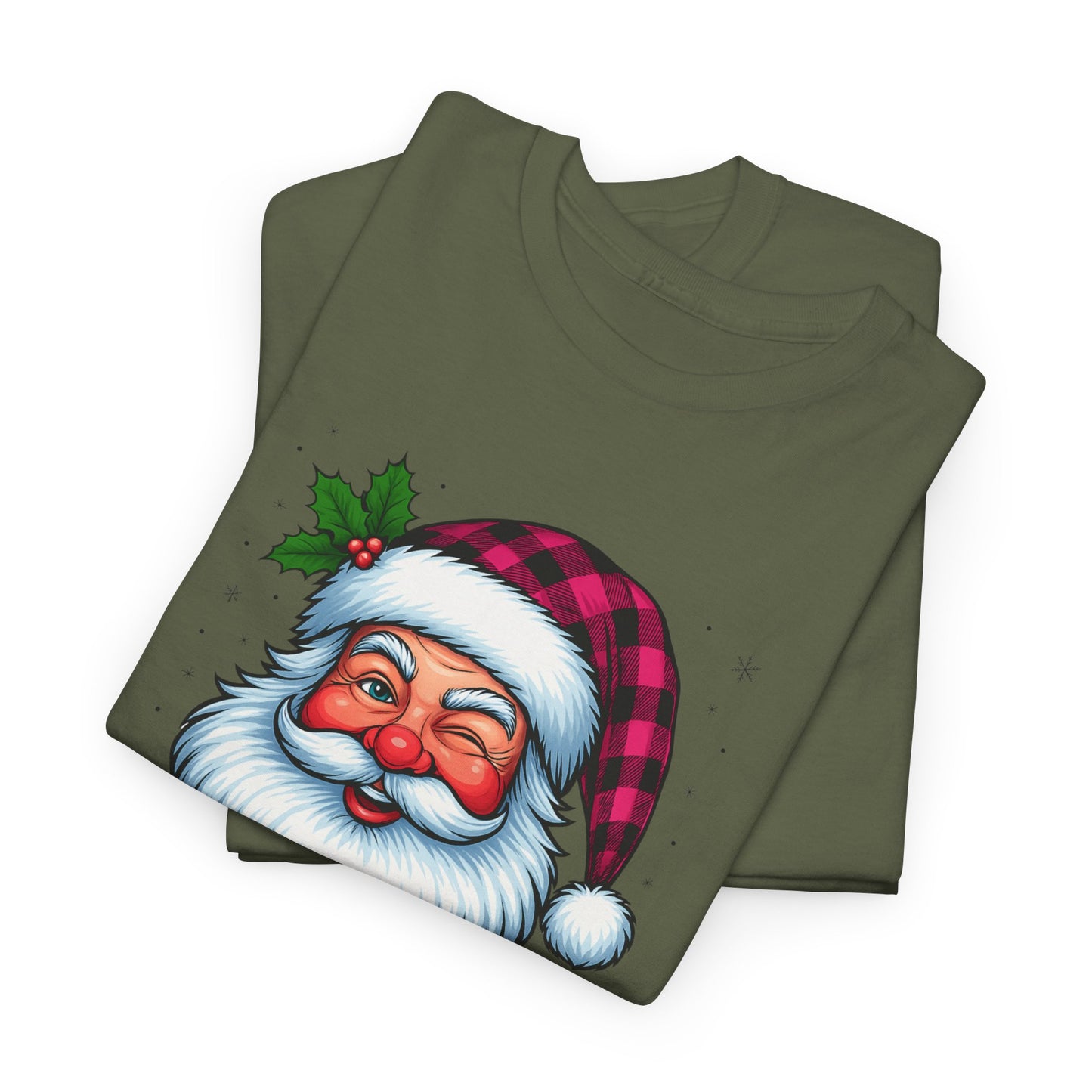 Santa Believin' Pink Holiday Tee