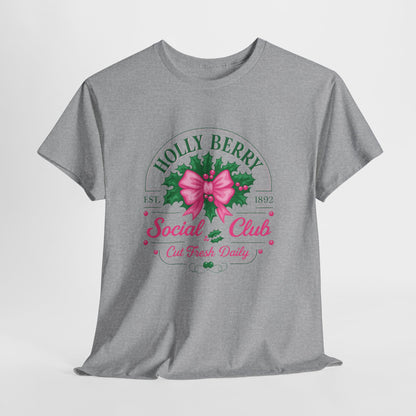 Holly Berry Social Club Tee