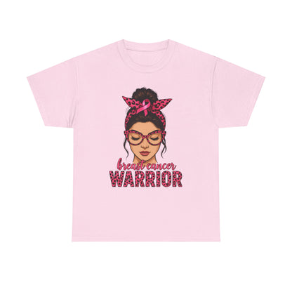 Breast Cancer Warrior Tee - Pink Ribbon Support