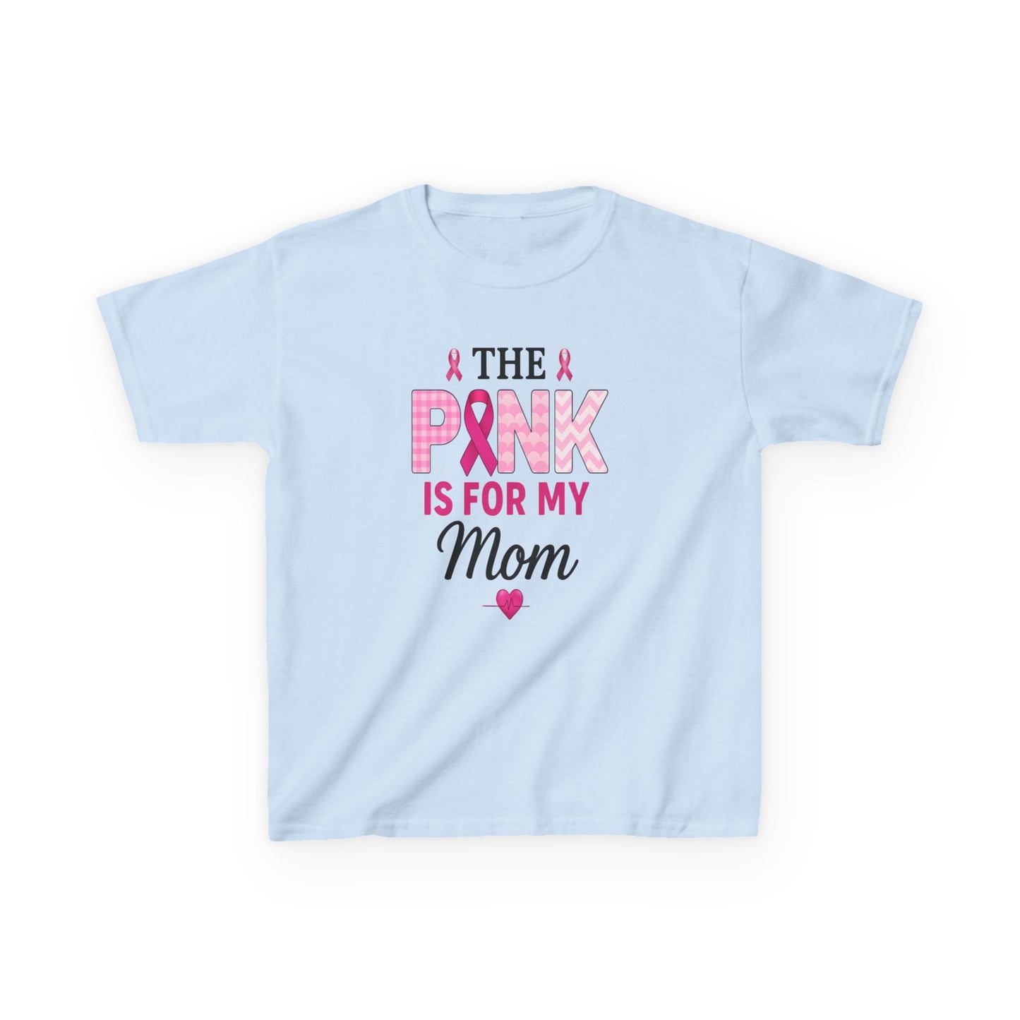 Pink is for Mom: Breast Cancer Awareness Christmas Tee