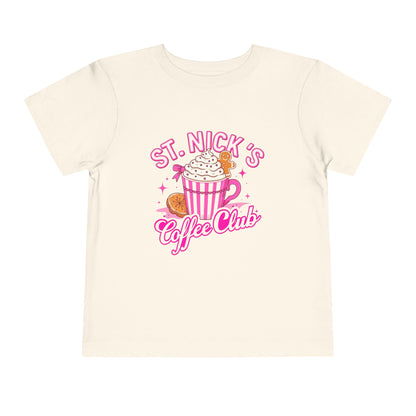 St. Nick's Coffee Club Toddler Christmas Tee