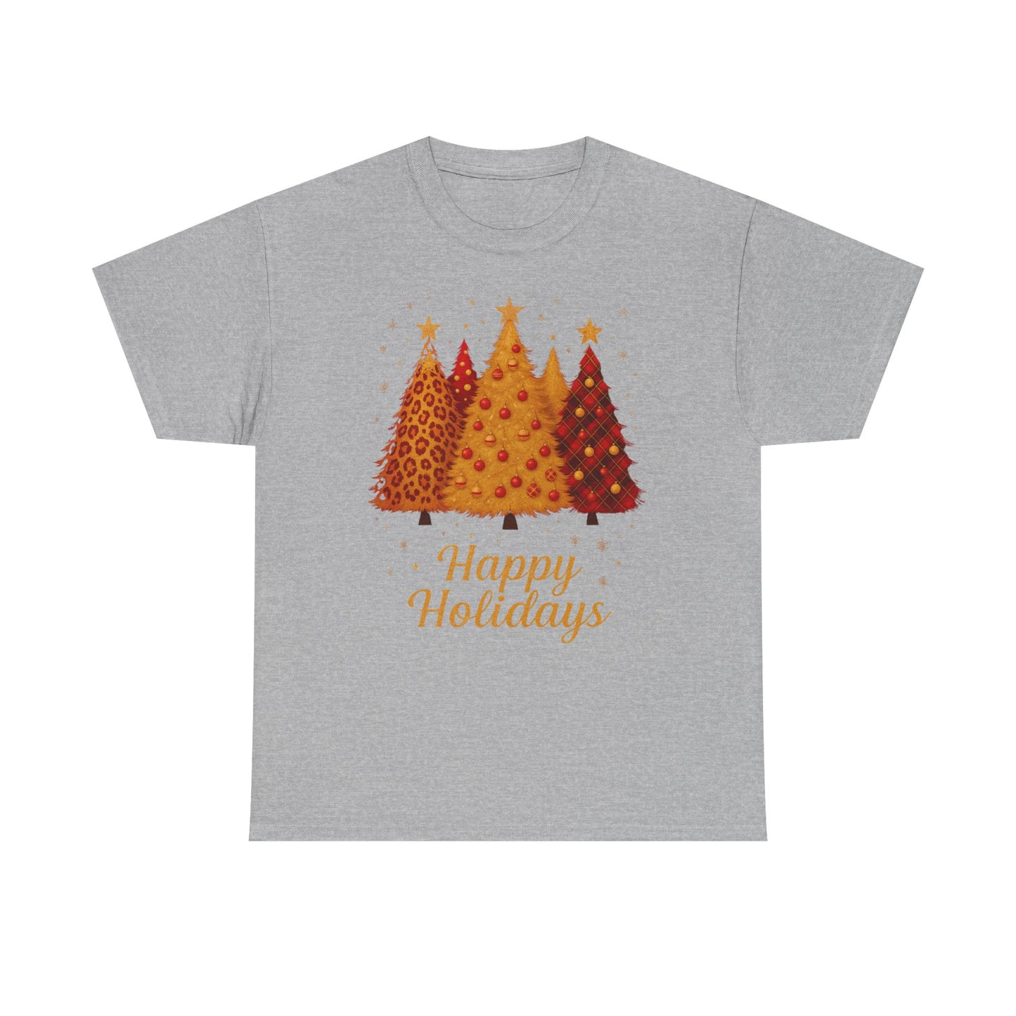Happy Holidays Christmas Trees Tee
