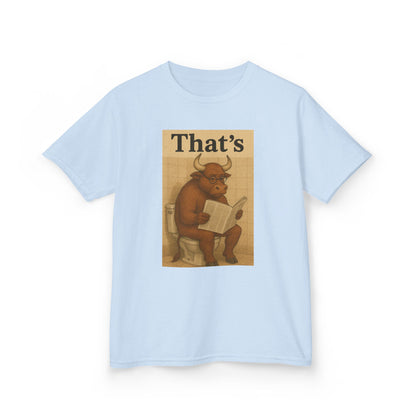 Bull Market Bathroom Break - Funny Kids Tee