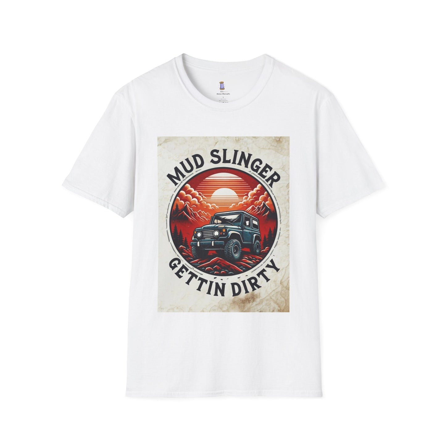 Mud Slinger Unisex Softstyle T-Shirt - Gettin' Dirty Graphic Tee, Off-Roading Apparel, Adventure Outfit, Jeep Lovers Gift, Outdoor [...]
