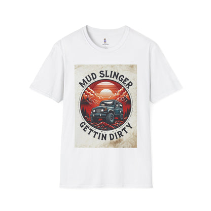 Mud Slinger Unisex Softstyle T-Shirt - Gettin' Dirty Graphic Tee, Off-Roading Apparel, Adventure Outfit, Jeep Lovers Gift, Outdoor [...]
