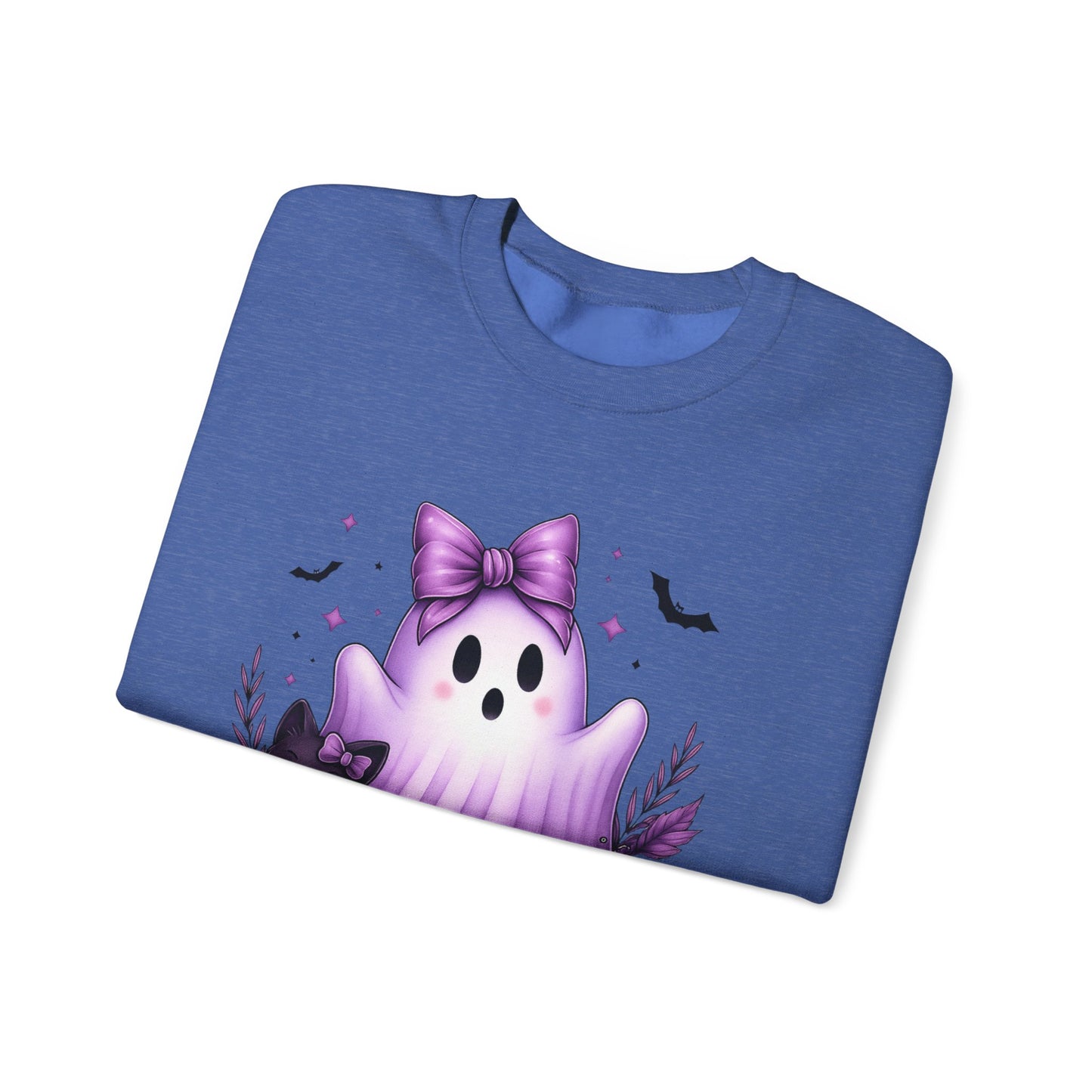 Cute Halloween Ghost Crewneck Sweatshirt