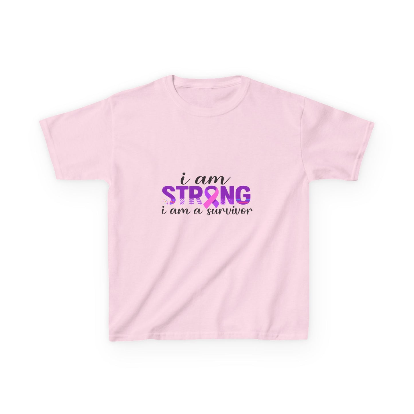 Strong Survivor Dinosaur Tee - Christmas Gift for Kids