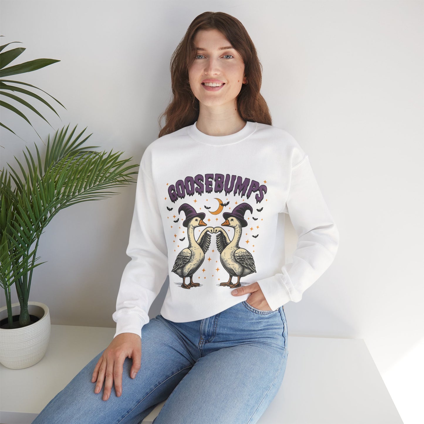 Goosebumps Halloween Crewneck Sweatshirt