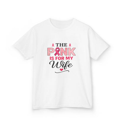 Pink Ribbon Wife Support Tee - Breast Cancer Awareness
